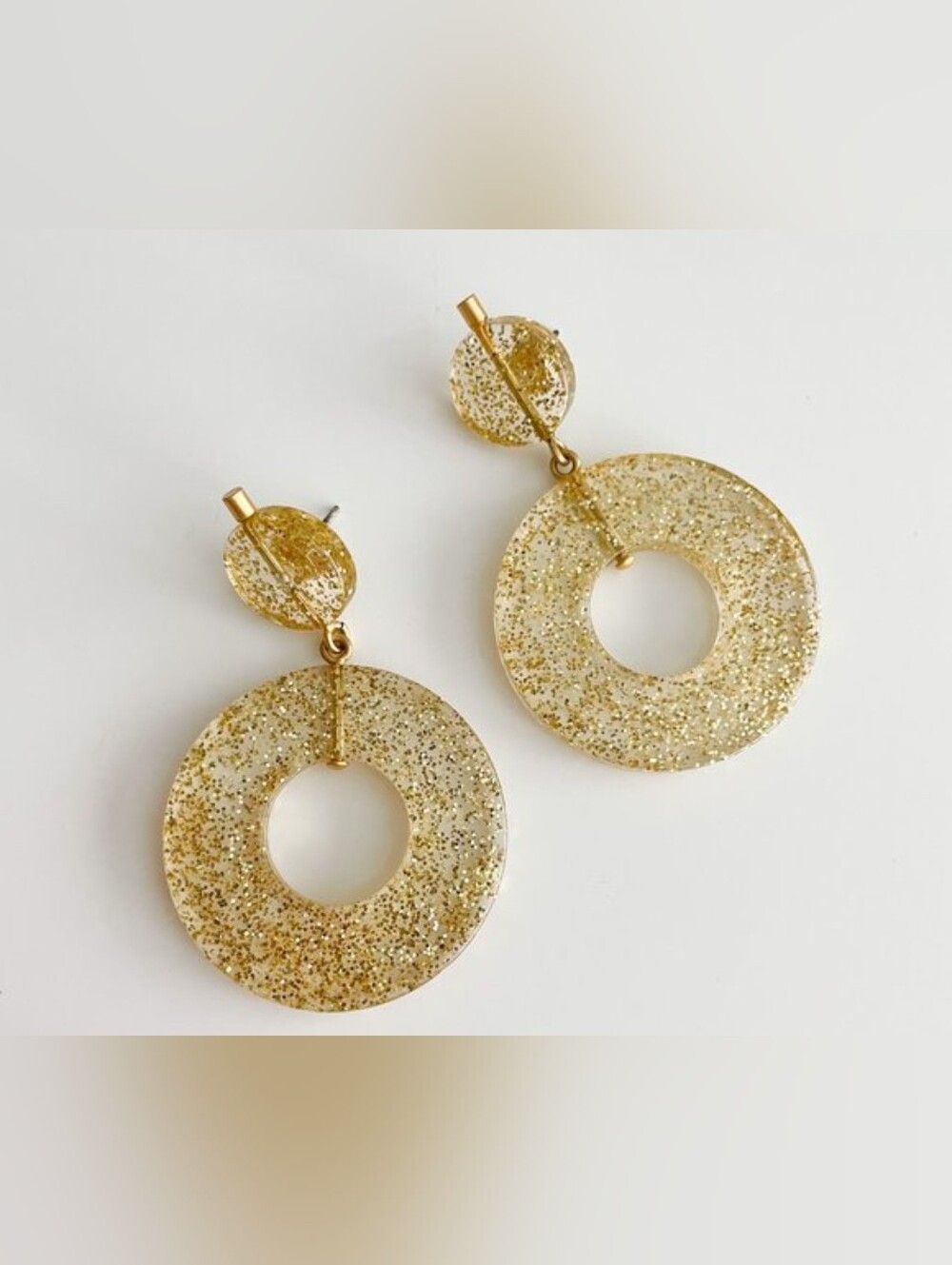 Madewell Circle Statement Earrings